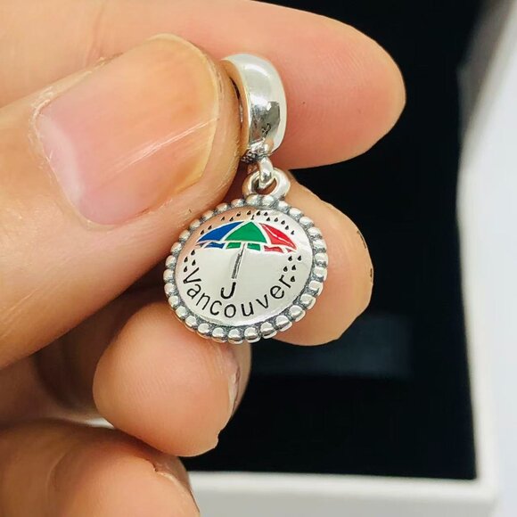 ✨🔥Pandora Vancouver Exclusive Dangle Charm S925 Sterling Silver Jewelry - Picture 3 of 4